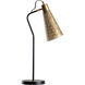 Dawn 25.75 inch 40.00 watt Antique Brass / Matte Black Table Lamp Portable Light